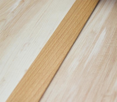 Flex Abschluprofil Holzdekor 3-tlg. Buche fr Laminat Parkett 90cm